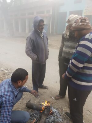 कोरांव/प्रयागराज: कोहरे के चपेट में रहा तहसील कोरांव का संपूर्ण क्षेत्र बढी गलन