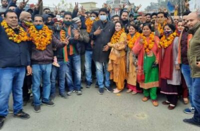 नूरपुर नगर परिषद चुनाव में भाजपा की धमाकेदार जीत