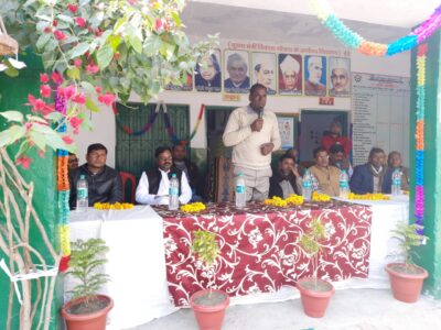 मैनपुरी/जागीर : विद्यालय पर हुआ स्मार्ट क्लास का उद्धघाटन