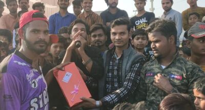 बाराबंकी: विजेता टीम को किया गया पुरस्कृत