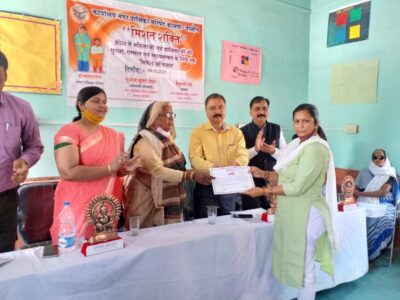 जालौन: अन्तर्राष्ट्रीय महिला दिवस व महिला सशक्तिकरण कार्यक्रम नगर पालिका कालपी द्वारा आर्य कन्या पाठशाला के हाल मे संपंन