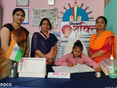 मैनपुरी:एक दिन की बनी प्रधानाध्यापिका सृष्टि ने किया बच्चो की सुरक्षा व समाधान हेतु पोस्को पेटिका का उद्धघाटन