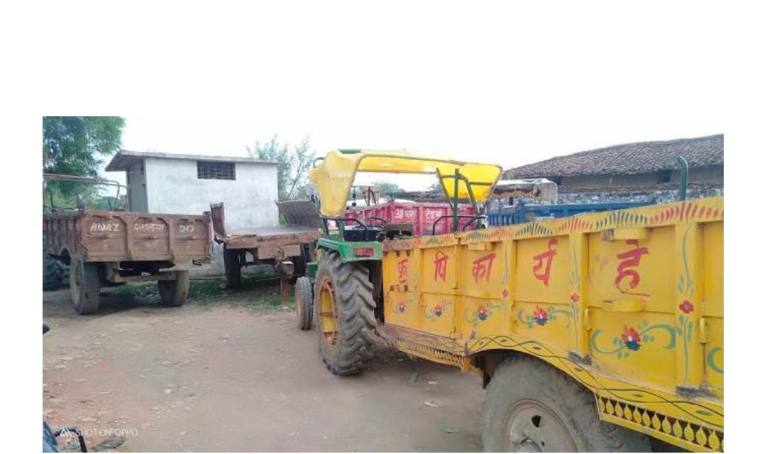 शहडोल: अवैध रूप से चोरी का रेत परिवहन कर