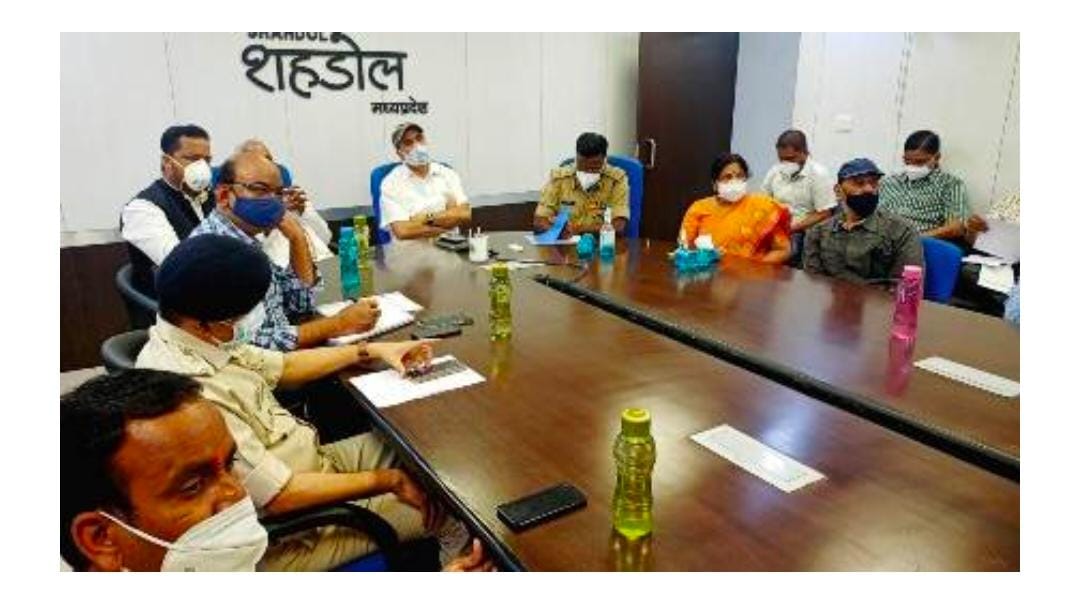 शहडोल: सीएम ने की शहडोल जिले में किये जा रहे वैक्सीनेशन कार्य की सराहना