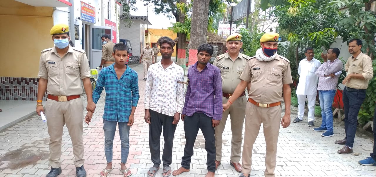 पीलीभीत : थाना पूरनपुर चौकी घुघचिहाई पुलिस का सराहनीय कार्य।
