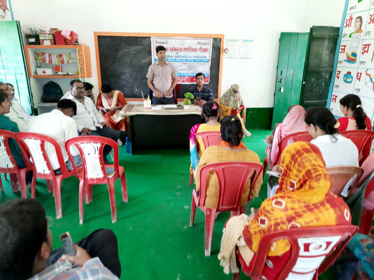 रायबरेली : न्याय पंचायत हसुवापारा में मासिक बैठक संपन्न