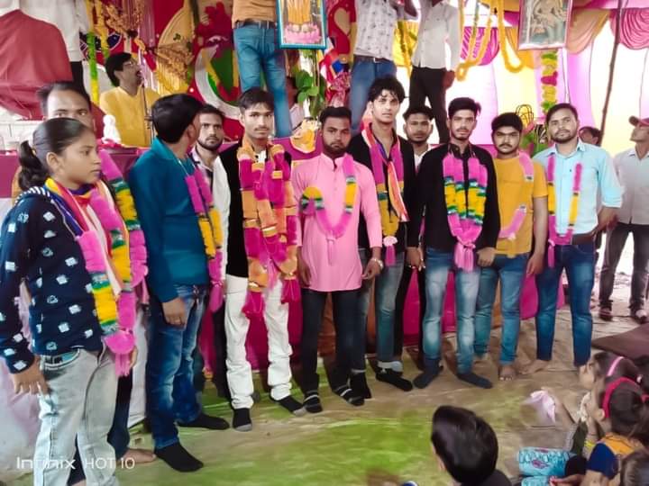 मैनपुरी: बुद्ध कथा में बौद्ध आर्मी संगठन के पदाधिकारी पहुंचे