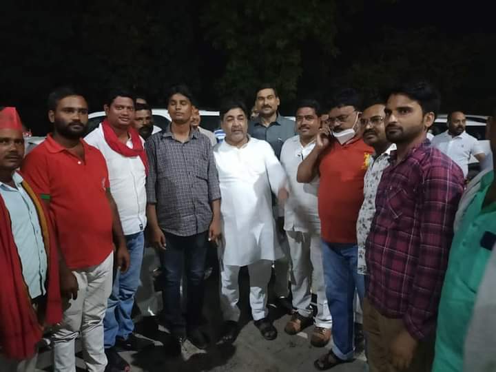 बहराइच: शंकर सिंह के जेल से रिहाई के बाद विधानसभा नानपारा के लोगों का जताया आभार