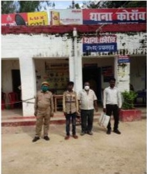 प्रयागराज : थाना कोरांव पुलिस द्वारा 151 सीआरपीसी के तहत 03 अभियुक्त गिरफ्तार ,