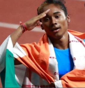 हफ्ते पहले हुई थी पॉजिटिव हिमा दास ने कोरोना वायरस को दी मात,