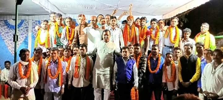 रायपुर-:भाजपा प्रदेश उत्सव मे 35 युवाओ ने किया भाजपा प्रवेश रंगमंच की घोषणा