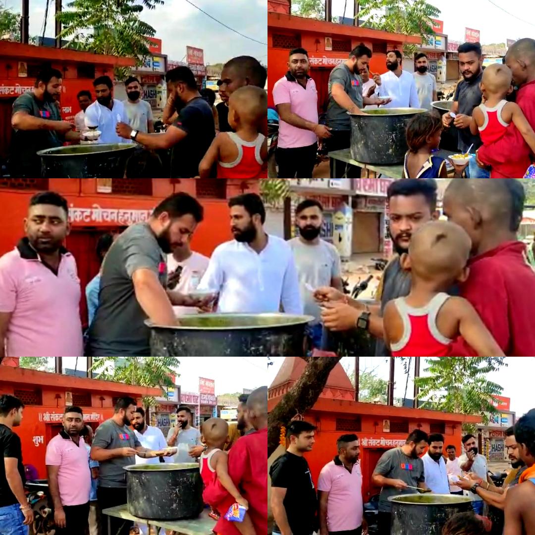 रायपुर:-हेल्प ग्रुप की प्रशंसनीय पहल,हर माह आम लंगर