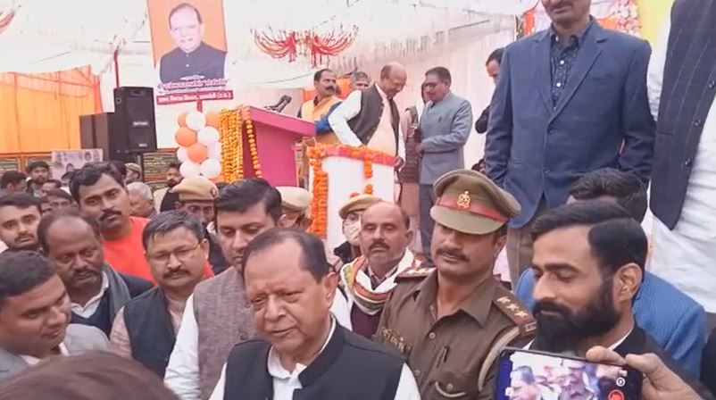 रायबरेली:ग्राम्य विकास एवं समग्र विकास मंत्री ने 5 करोड़ 95 लाख से अधिक  लागत की 100 परियोजनाओं का किया लोकार्पण व शिलान्यास