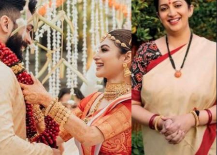 स्मृति ईरानी मौनी रॉय की शादी पर भावुक हुईं,ऑन स्क्रीन बेटी के लिए लिखा भावुक पोस्ट