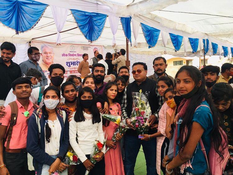 रायपुर: दशको की मांग हुई पूरी विधायक शर्मा ने जताया आभार