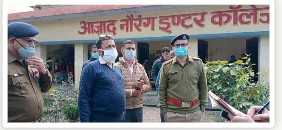 बरेली- डीएम और एसपी ने किया मतदेय स्थलों का निरीक्षण