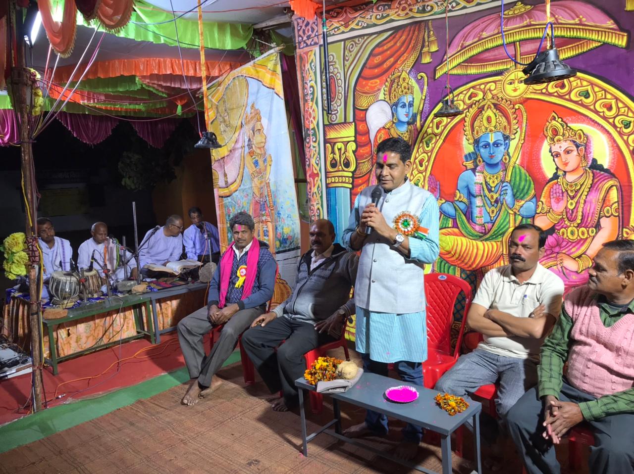 रायपुर :-भगवान श्री राम हमारे आदर्श है - टंक राम वर्मा