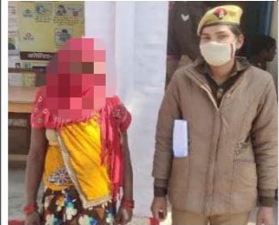 प्रयागराज- थाना कोरांव पुलिस द्वारा मु0अ0स0 599/2020 धारा 323/504/506/302 भा0द0बि0 मे वांछित निवासिनी कोरांव निर्मला देवी गिरफ्तार