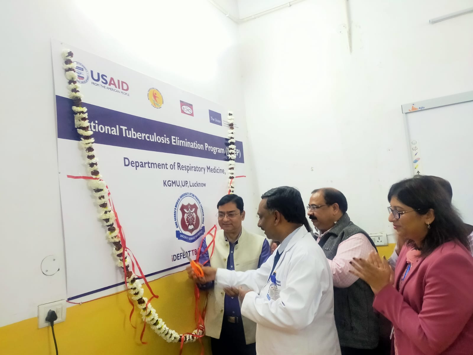 फर्रुखाबाद-आई डिफीट टीबी प्रोजेक्ट का शुभारम्भ