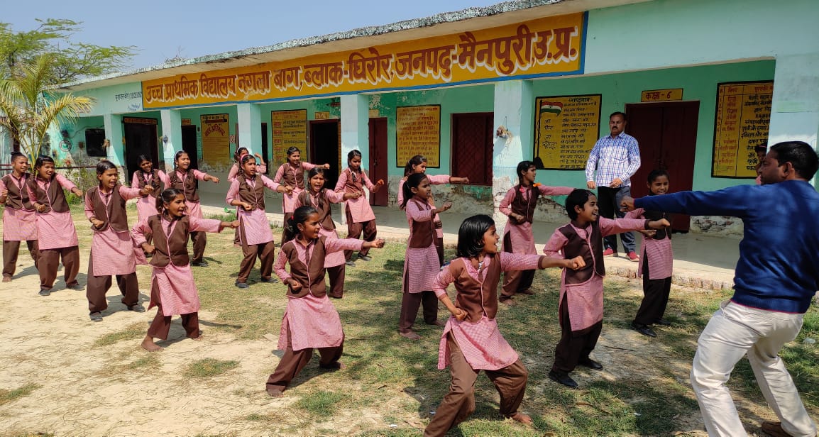 मैनपुरी :रानी लक्ष्मीबाई आत्मरक्षा प्रक्षिक्षण प्रारंभ