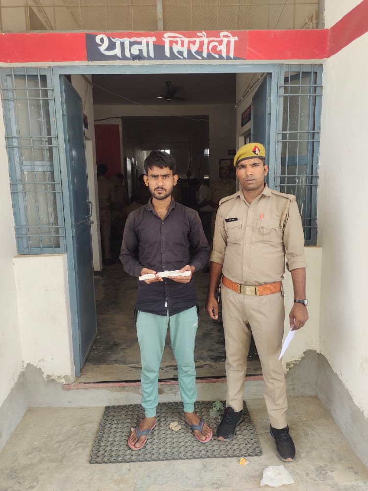 बरेली -शातिर लुटेरे बदमाश को 315 बोर के तमंचे के साथ गिरफ्तार किया