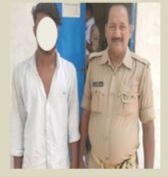प्रयागराज-थाना कोरांव पुलिस द्वारा अभियुक्त सौरभ  पुत्र राकेश कुमार निवासी वार्ड न01 अम्बेडकर नगर कोरांव नाजायज तमंचा के साथ गिरफ्तार