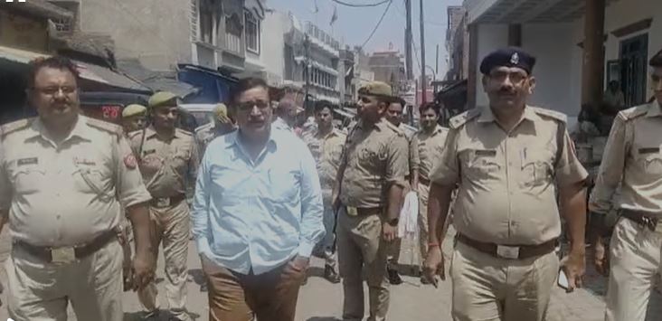 मैनपुरी:कस्बा भोगांव में कड़ी सुरक्षा व्यवस्था के बीच सम्पन्न हुई जुमे की नमाज़,प्रशासन ने ली राहत की सांस