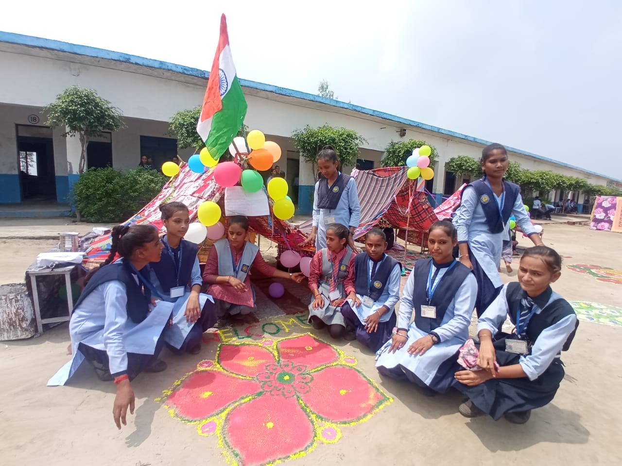 पीलीभीत :स्काउट गाइड का तीन दिवसीय शिविर सम्पन्न