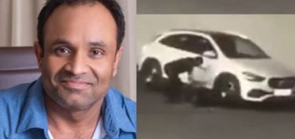 कार में दूसरी औरत के साथ पकड़ाए फिल्म प्रोड्यूसर कमल मिश्रा तो पत्नी को मार दी टक्कर