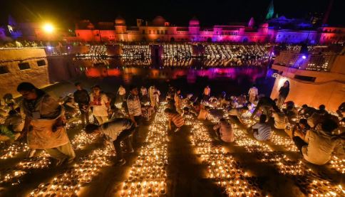 14 लाख 50 हजार दीए जलाकर विश्व रिकार्ड बनाने की तैयारी,अयोध्या दीपोत्सव में इस बार देर तक जलेंगे दीए