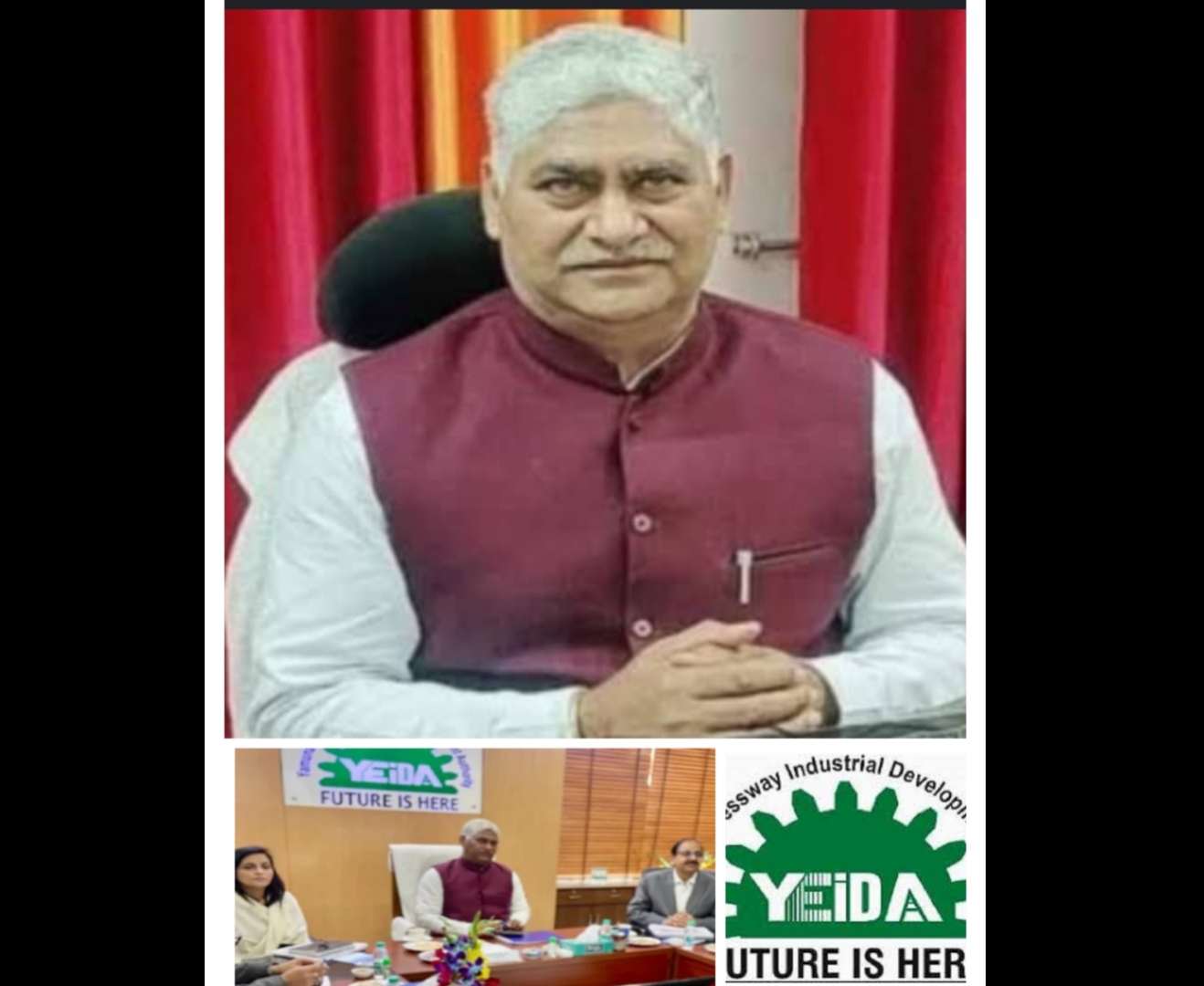 गौतमबुद्ध नगर: औद्योगिक विकास राज्यमंत्री जसवंत सैनी पहुंचे यमुना प्राधिकरण ग्रेटर नोएडा, की समीक्षा बैठक