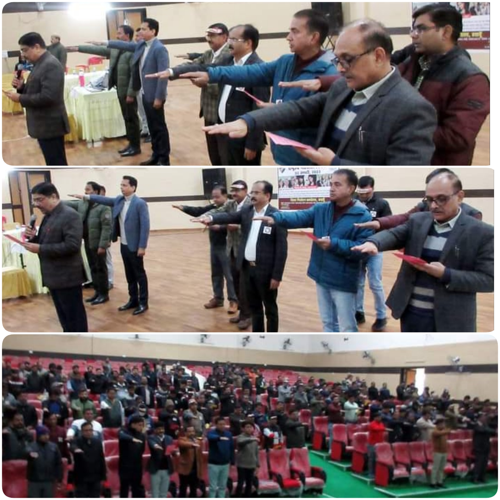 बदायूँ :जिला निर्वाचन अधिकारी ने 13वें राष्ट्रीय मतदाता दिवस पर दिलाई शपथ