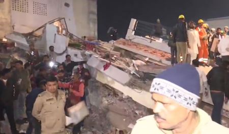 अलाया अपार्टमेंट हादसे में सास-बहू की मौत, आस पास की बिल्डिंग कराई जाएगी खाली