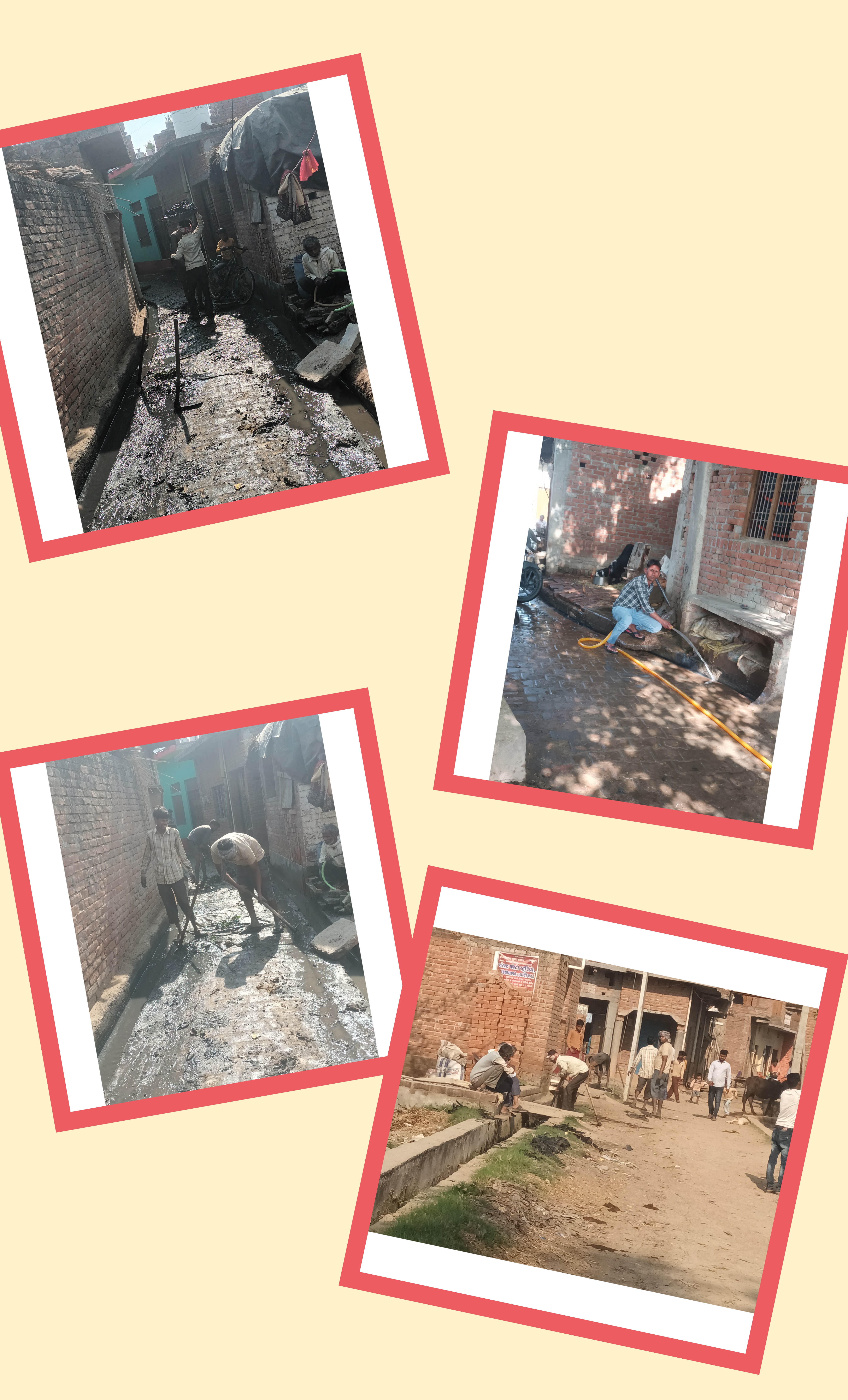 फर्रुखाबाद : सफाई कर्मी के आगे ग्राम प्रधान और ग्राम विकास अधिकारी नतमस्तक जनता खुद नालियां साफ करने को मजबूर