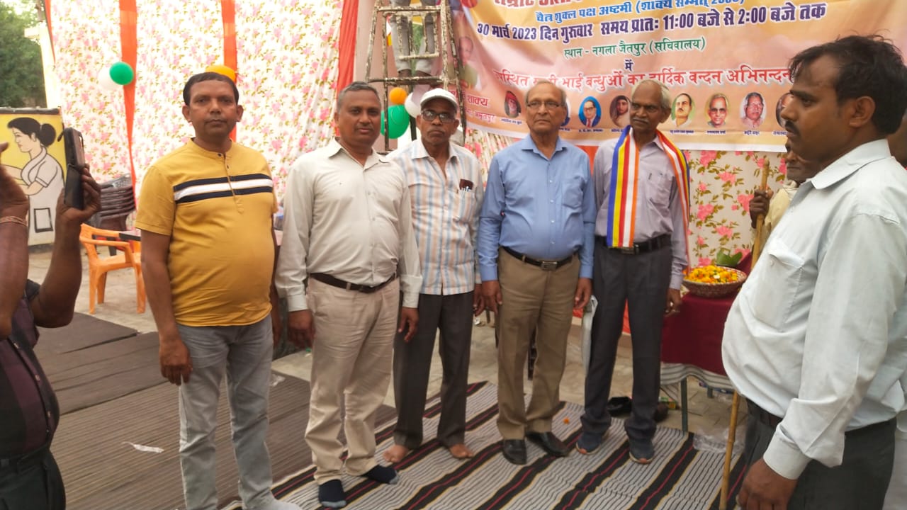 फर्रुखाबाद: ग्राम पंचायत जैतपुर में बड़ी धूमधाम से मनाई गई सम्राट अशोक जयंती
