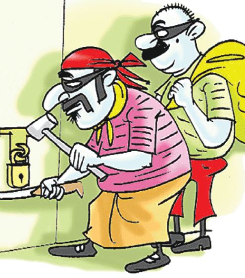 मैनपुरी : ताला तोड़कर घुसे चोर, नकदी सहित लाखों के जेवरात कर दिए पार