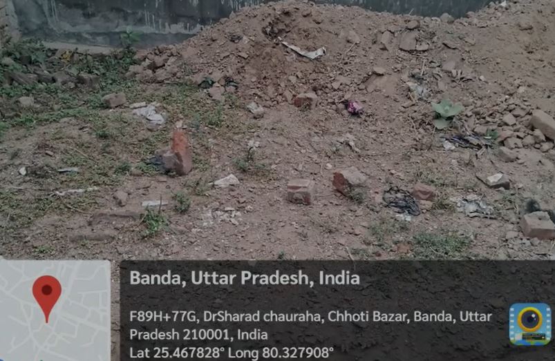 नगर पालिका परिषद बांदा की सड़क पर दबंगों ने किया कब्जा