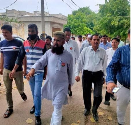 बरेली - हमारा आंवला हमारी जिम्मेदारी आंवला नगर पालिका में कराएंगे चौमुखी विकास चैयरमैन सय्यद आबिद अली।