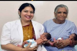 58 साल की बुजुर्ग बनी मां, जुड़वा बच्चों को दिया जन्म, हैरान कर देगी ये कहानी