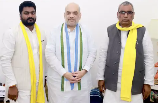 NDA में शामिल हुए सुभासपा के ओपी राजभर