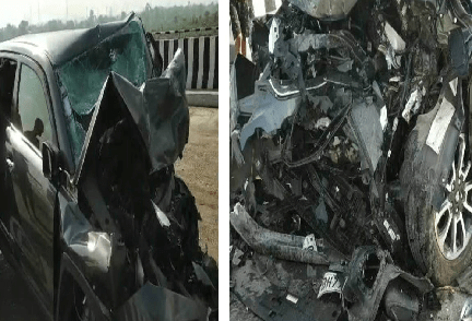 कोरबा:ट्रक से जा टकराई तेज रफ्तार कार, तीन की मौत