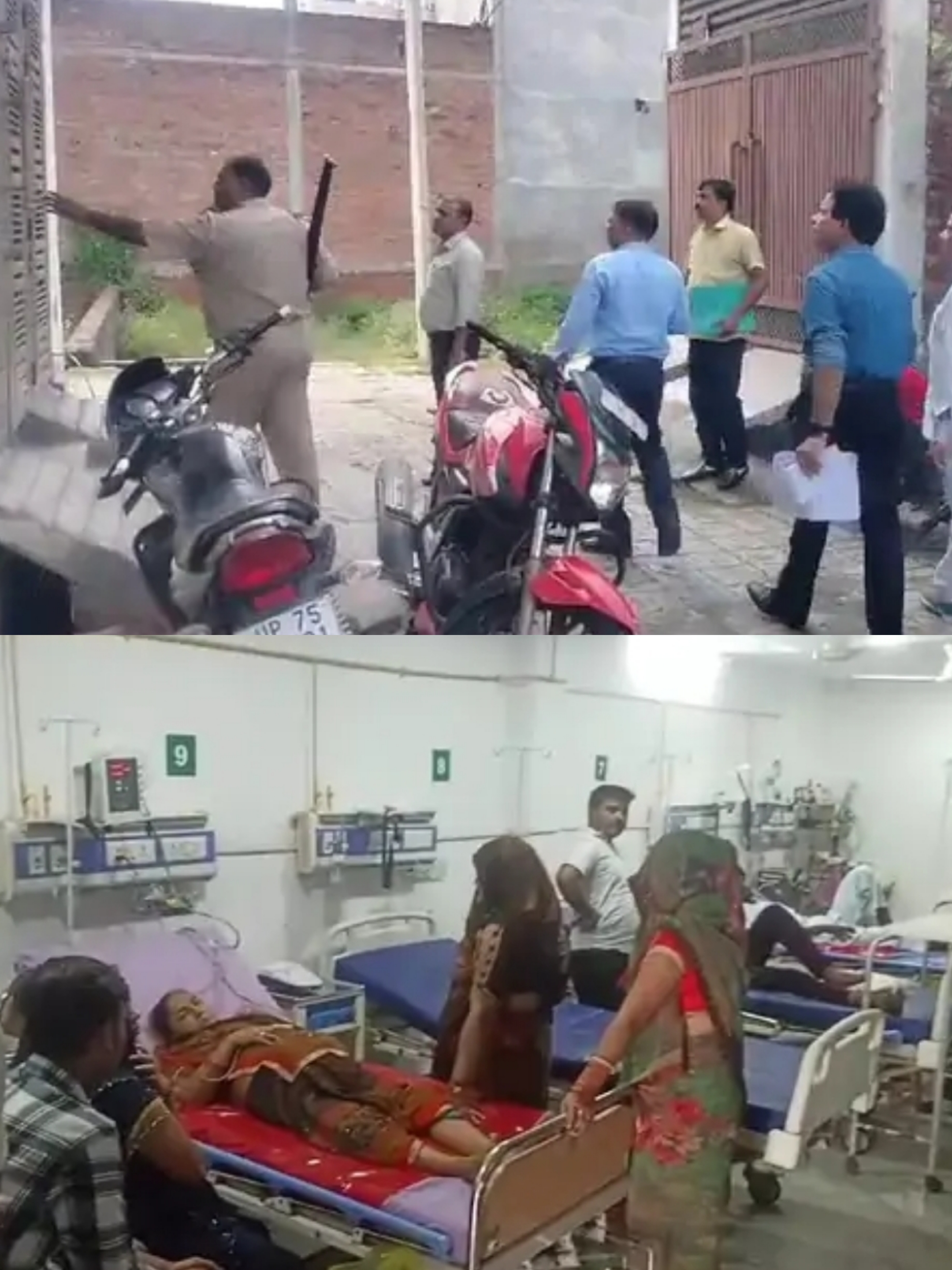 इटावा में निजी अस्पतालों व क्लिनिको में चलाया गया चेकिंग अभियान