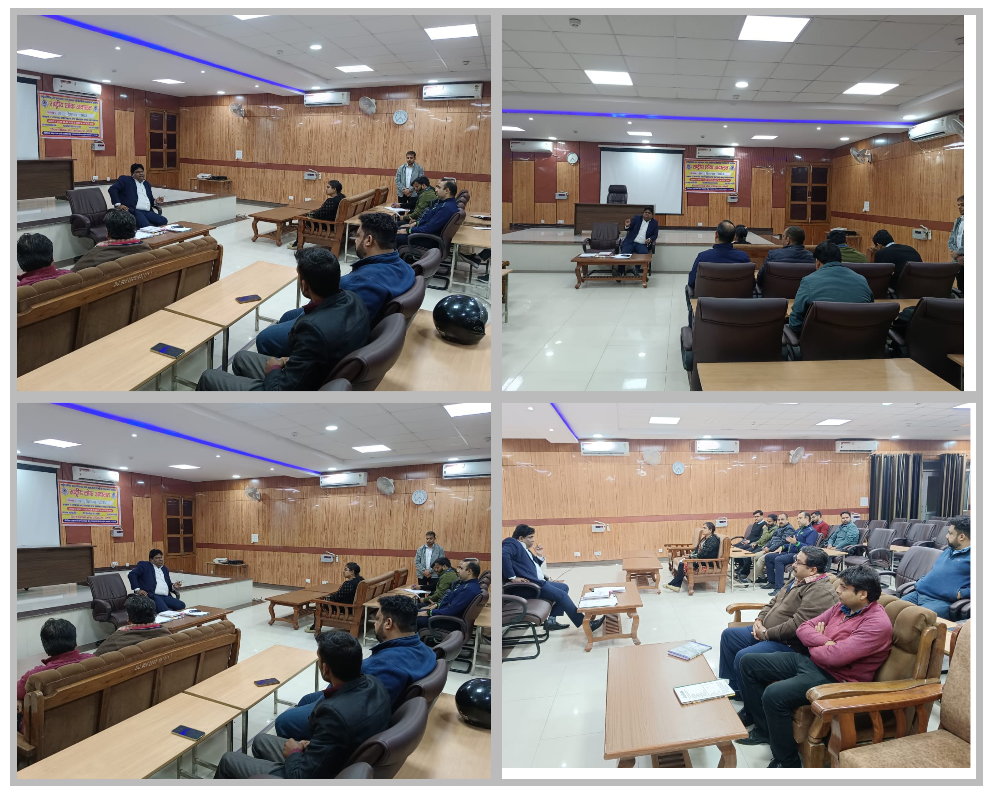 बरेली में राष्ट्रीय लोक अदालत के संबंध में अपर जिला जज ने बैंक अधिकारियों के साथ की बैठक।