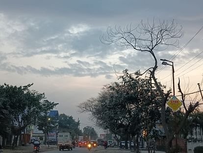 पीलीभीत में धूप तो खिली लेकिन ठंडी हवा ने सताया