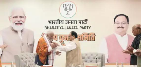 BJP मुख्यालय में देर रात तक चली भारतीय जनता पार्टी की केंद्रीय चुनाव कमेटी (CEC) की पहली बैठक