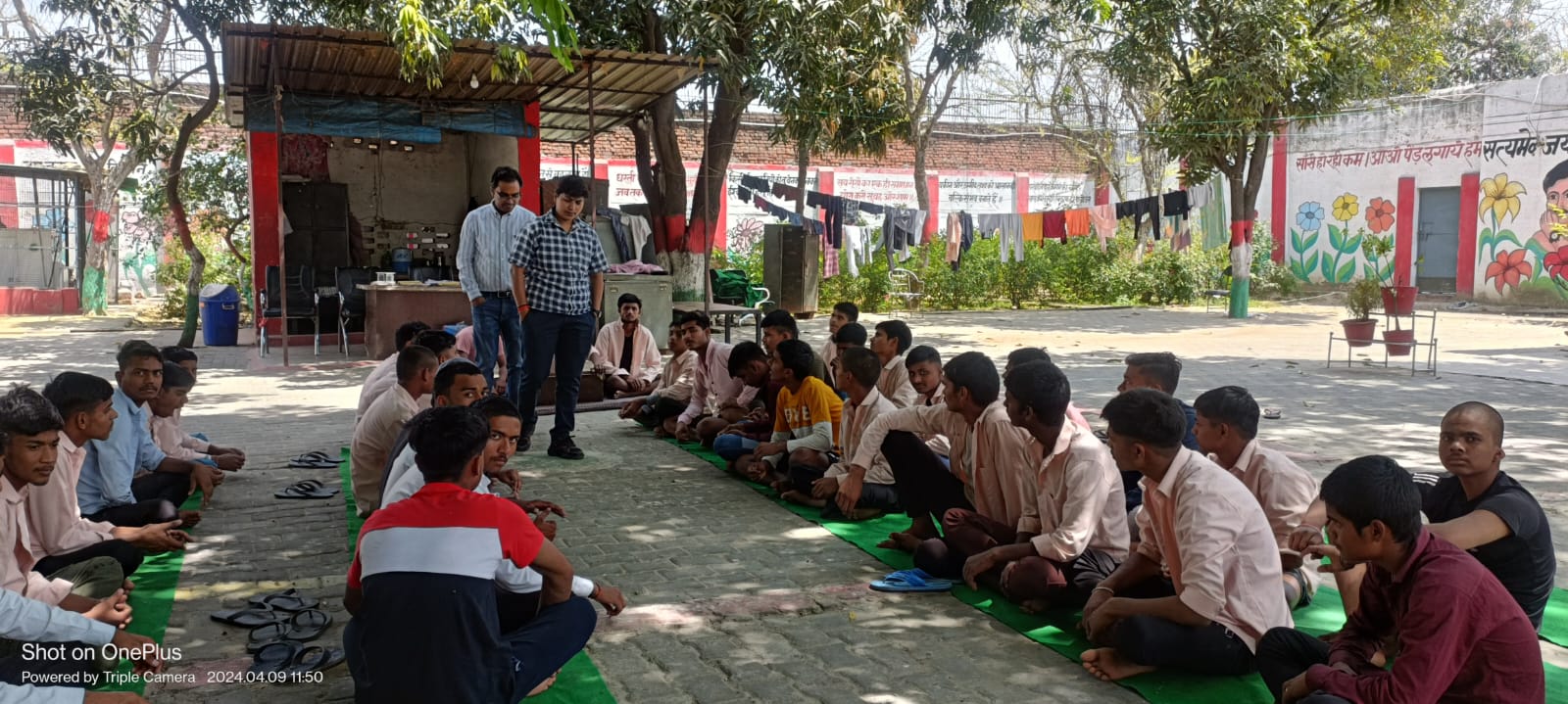 फर्रुखाबाद: सम्प्रेक्षण गृह के किशोरों और कारागार के बंदियों को मानसिक स्वास्थ्य के बारे में किया गया जागरुक