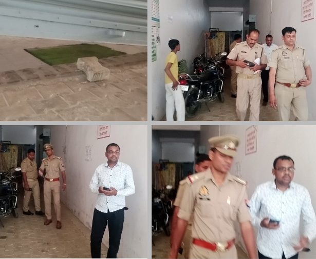 बरेली - हरदासपुर में हीरो मोटरसाइकिल एजेंसी के ताले तोड़कर के हजारों की चोरी चोरों का आतंक जारी।