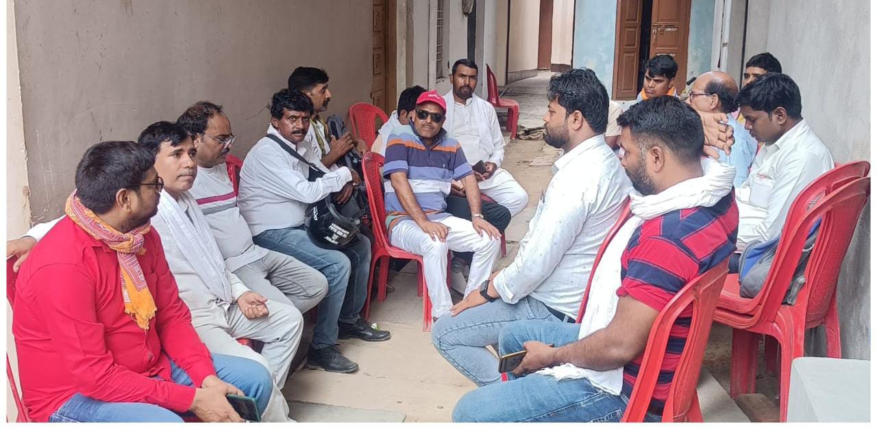 गाज़ीपुर:पत्रकार की पत्नी के निधन पर जताया दुःख