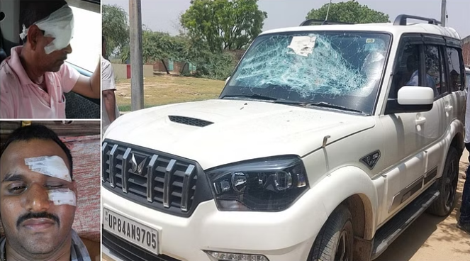 मैनपुरी में मतदान के दौरान हुआ बवाल भाजपा और सपा कार्यकर्ता भिड़े, जमकर हुए पथराव में दो लोग घायल ?