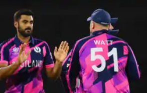 स्कॉटलैंड ने ICC टी-20 वर्ल्ड कप 2024 के 35वें मुकाबले में ऑस्ट्रेलिया 181 रन का टारगेट दिया